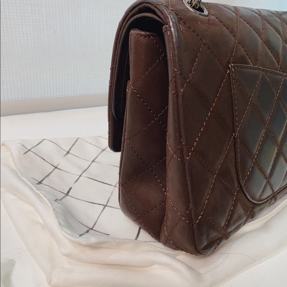 Chanel Reissued 2.55 227 Brown Bag - Picture 2 of 9
